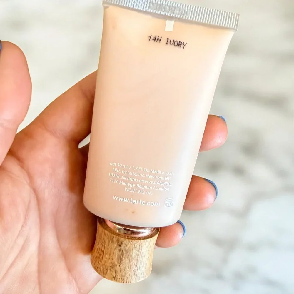 Tarte Amazonian Clay 16-Hour Full Coverage Foundation 14N Ivory Shade